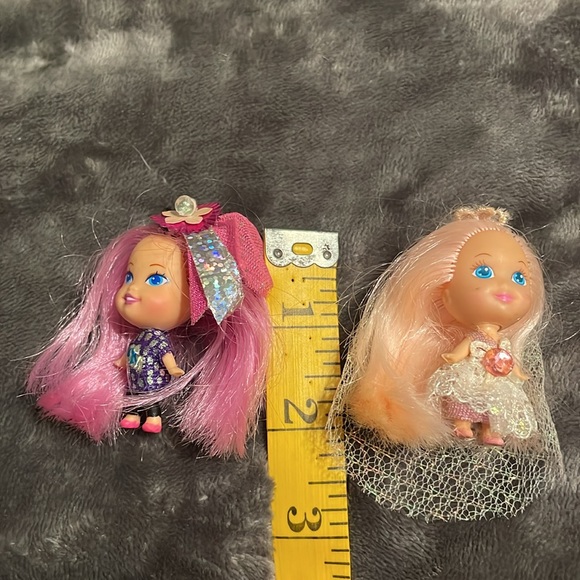 Tiny dolls -set of 2 from Tyco- their heads are bigger than bodies vintage 1999 - Picture 8 of 8